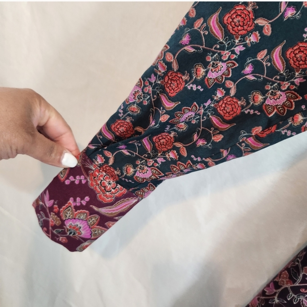 Cabi Women's Floral Festival Boho Cottagecore Maxi Dress - Picture 7 of 12